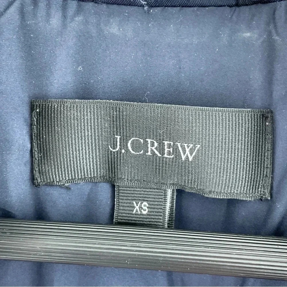 J. Crew Womens Size XS full zip down filled puffer vest 1240 - Picture 2 of 8